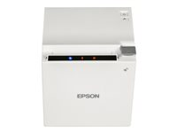 Epson TM m30II (121) - Imprimante de reçus - thermique en ligne - Rouleau (7,95 cm) - 203 x 203 ppp - jusqu'à 250 mm/sec - USB 2.0, LAN, NFC, hôte USB 2.0 - outil de coupe - blanc C31CJ27121