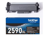 Brother TN2590XL - Noir - original - boîte - cartouche de toner - pour Brother MFC-L2922DW TN2590XL
