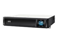 APC Smart-UPS C 3000VA LCD - Onduleur (rack-montable) - CA 230 V - 2100 Watt - 3000 VA - USB - connecteurs de sortie : 9 - 2U - noir - pour P/N: AR4018SPX432, AR4024SP, AR4024SPX429, AR4024SPX431, AR4024SPX432, NBWL0356A SMC3000RMI2U