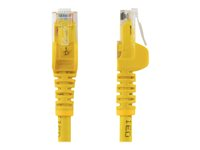 StarTech.com Câble réseau Cat6 UTP sans crochet de 7 m - Cordon Ethernet RJ45 anti-accroc - Câble patch - M/M - Jaune - Cordon de raccordement - RJ-45 (M) pour RJ-45 (M) - 7 m - UTP - CAT 6 - sans crochet - jaune N6PATC7MYL