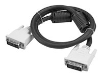 StarTech.com Câble Dual Link DVI-D de 3 m - Cordon DVI vers DVI pour écran numérique - M/M - 2560 x 1600 - Câble DVI - liaison double - DVI-D (M) pour DVI-D (M) - 3 m - noir DVIDDMM3M