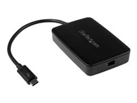 StarTech.com Adaptateur Thunderbolt 3 vers Thunderbolt - Windows et Mac - Convertisseur Thunderbolt 3 USB-C vers Thunderbolt - Adaptateur Thunderbolt - Mini DisplayPort (F) pour 24 pin USB-C (M) - 28 cm - noir - pour P/N: TB3DK2DPM2, TB3DK2DPPDUE, TB3DKDPMAW, TB3DKDPMAWUE, TB3DOCK2DPPD, TB3DOCK2DPPU TBT3TBTADAP