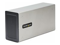 StarTech.com Thunderbolt 3 PCIe Expansion Chassis, Enclosure Box W/Dual PCI-E Slots, External PCIe Slots for Laptops/Desktops/All-In-Ones, 8K/4K Output Via TB3/DP 1.4 Ports - For PCI Express Cards (2TBT3-PCIE-ENCLOSURE) - Extension de bus système - DP - 120 Watt - Conformité TAA 2TBT3-PCIE-ENCLOSURE