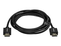 StarTech.com Câble HDMI 4K - 2 m - Câble HDMI haute vitesse - Premium - Cordon HDMI grande vitesse - Connecteurs avec adhérence - 4K 60 Hz - Câble HDMI - HDMI mâle pour HDMI mâle - 2 m - noir - pour P/N: ST122HD202, ST124HD202, TB32HD24K60, TB3DKM2HDL HDMM2MLP