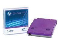 HPE - LTO Ultrium WORM 6 - 2.5 To / 6.25 To - étiquettes marquables - violet - pour StorageWorks SAS Rack-Mount Kit C7976W