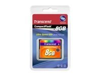 Transcend - Carte mémoire flash - 8 Go - 133x - CompactFlash TS8GCF133