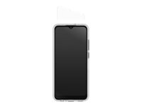 OtterBox React Series - Coque de protection pour téléphone portable - clair - avec protection d'écran Trusted Glass - pour Samsung Galaxy A02s 78-80352