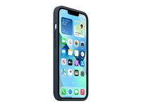 Apple - Coque de protection pour téléphone portable - avec MagSafe - silicone - bleu abysses - pour iPhone 13 MM293ZM/A