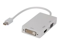 Uniformatic - Convertisseur vidéo - DisplayPort - DVI, HDMI, VGA - blanc 14665