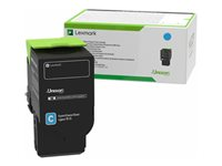 Lexmark - Ultra High Yield - cyan - original - cartouche de toner LCCP, LRP - pour Lexmark CS521dn, CS622de, CX622ade, CX622de, CX625ade, CX625adhe, CX625de 78C2UCE