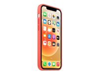Apple - Coque de protection pour téléphone portable - avec MagSafe - silicone - agrumes roses - pour iPhone 12, 12 Pro MHL03ZM/A