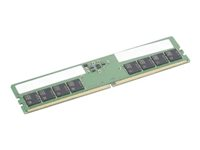 Lenovo - DDR5 - module - 16 Go - DIMM 288 broches - 4800 MHz - mémoire sans tampon - vert - pour ThinkStation P3 30GS 4X71N34264