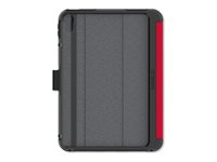 OtterBox Symmetry Series Folio - Étui à rabat pour tablette - polycarbonate, caoutchouc synthétique - ciel rubis - pour Apple 10.9-inch iPad 77-89970