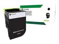 Lexmark 802XK - À rendement extrêmement élevé - noir - original - cartouche de toner LCCP, LRP - pour Lexmark CX510de, CX510de Statoil, CX510dhe, CX510dthe 80C2XK0