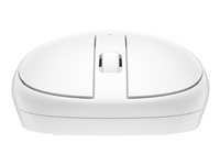 HP 240 - Souris - droitiers et gauchers - optique - 3 boutons - sans fil - Bluetooth 5.1 - blanc lunaire 793F9AA#ABB