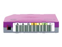 HPE Ultrium WORM Custom Labeled Data Cartridge - 20 x LTO Ultrium WORM 6 - 2.5 To / 6.25 To - code-barres personnalisé marqué - violet - pour StorageWorks SAS Rack-Mount Kit C7976WL
