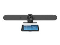 Logitech - Kit de vidéo-conférence (Logitech Tap IP, Logitech Rally Bar) - Certifié pour Zoom Rooms, Certifié pour Microsoft Teams Rooms, RingCentral Certified, Certifié Tencent Meeting - graphite 991-000422