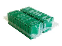 HPE Ultrium RW Custom Labeled Data Cartridge - 20 x LTO Ultrium 4 - étiqueté - pour StorageWorks SAS Rack-Mount Kit C7974AC