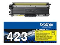 Brother TN423Y - Jumbo Yield - jaune - original - cartouche de toner - pour Brother DCP-L8410, HL-L8260, HL-L8360, MFC-L8690, MFC-L8900 TN423Y