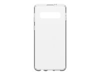 OtterBox Clearly Protected Skin - Coque de protection pour téléphone portable - polyuréthanne thermoplastique (TPU) - clair - pour Samsung Galaxy S10 77-61371