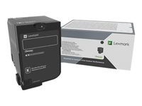 Lexmark - À rendement élevé - noir - original - cartouche de toner LCCP - pour Lexmark CX725de, CX725dhe, CX725dthe 84C0H10