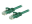 StarTech.com Câble réseau Cat6 Gigabit UTP sans crochet de 50cm - Cordon Ethernet RJ45 anti-accroc - Câble patch Mâle / Mâle - Vert - Cordon de raccordement - RJ-45 (M) pour RJ-45 (M) - 50 cm - UTP - CAT 6 - sans crochet - vert