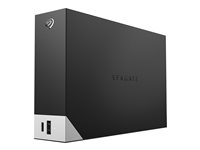 Seagate One Touch with hub STLC18000402 - Disque dur - 18 To - externe (de bureau) - USB 3.0 - noir - avec Seagate Rescue Data Recovery STLC18000402