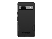 OtterBox Commuter Series - Coque de protection pour téléphone portable - antimicrobien - polycarbonate, caoutchouc synthétique - noir - pour Google Pixel 7a 77-92271