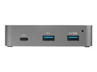 StarTech.com Hub USB-C à 4 ports - USB 3.1 Gen 2 (10 Gbps) - 3 ports USB-A et 1 port USB-C - Adaptateur d'alimentation inclu (HB31C3A1CS) - Concentrateur (hub) - 1 x USB-C + 3 x USB 3.1 - de bureau - CA 110/240 V - pour P/N: PEXUSB321C HB31C3A1CS