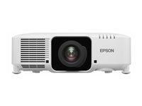 Epson EB-PU1008W - Projecteur 3LCD - 8500 lumens (blanc) - 8500 lumens (couleur) - WUXGA (1920 x 1200) - 16:10 - 1080p - LAN - blanc V11HA33940