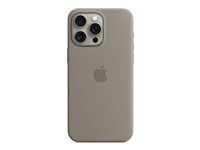 Apple - Coque de protection pour téléphone portable - compatibilité avec MagSafe - silicone - argile - pour iPhone 15 Pro Max MT1Q3ZM/A