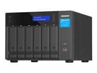 QNAP TVS-H674 - Serveur NAS - 6 Baies - SATA 6Gb/s - RAID RAID 0, 1, 5, 6, 10, 50, JBOD, RAID TP, TM - RAM 32 Go - Gigabit Ethernet / 2.5 Gigabit Ethernet - iSCSI support TVS-H674-I5-32G