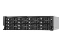 QNAP TL-R1600PES-RP - Baie de disques - 16 Baies (SATA-600) - SAS 12Gb/s (externe) - rack-montable - 3U TL-R1600PES-RP