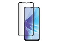BigBen CONNECTED - Protection d'écran pour téléphone portable - 2.5D - verre - couleur de cadre noir - pour OPPO A57, A57s, A77 PEGLASSA77