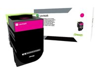 Lexmark 700X3 - À rendement extrêmement élevé - magenta - original - cartouche de toner LCCP - pour Lexmark CS510de, CS510dte 70C0X30