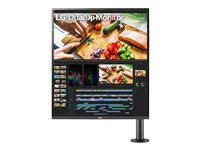 LG DualUp Ergo 28MQ780-B - écran LED - 28" - HDR 28MQ780-B